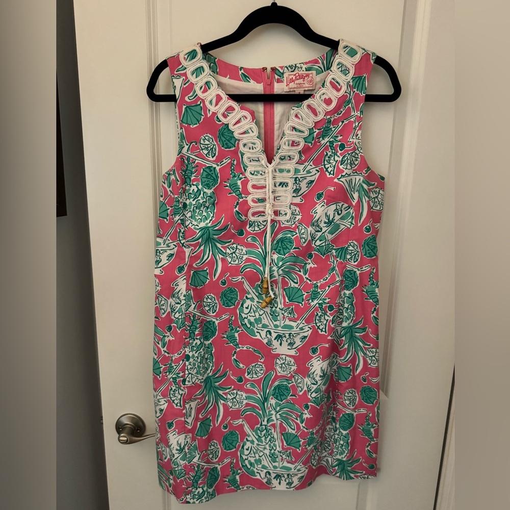 Lilly Pulitzer Shift Dress Size 8.
